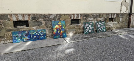 Delovna razstava na samostanskem dvorišču  (2)